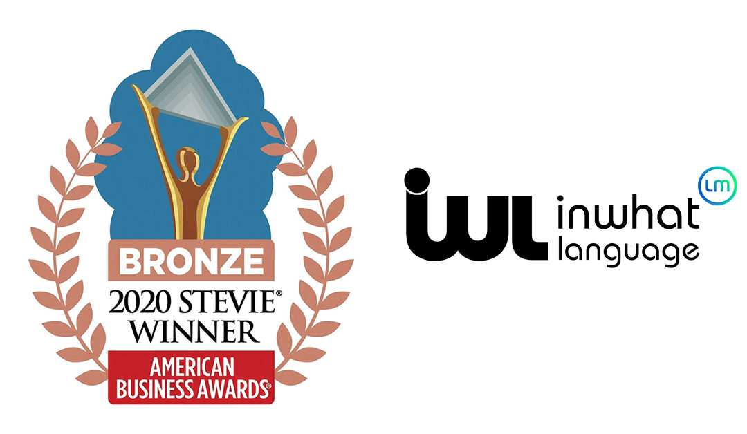 inWhatLanguage Wins Stevie® Award at the 18th Annual American Business Awards®